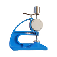 High Accuracy Pointer Waterproof Coiled Material Thickness Tester Meter Waterproof Roll Thickness Gauge for Rubber Lab Testing