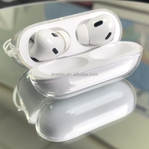 Funda flexible con llavero de TPU a prueba de golpes, protector de cristal para auriculares <span class=keywords><strong>airpods</strong></span> ro 2 Generación, novedad de <span class=keywords><strong>2023</strong></span> - Product Image 2