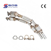 Convertidor Catalítico SQS OEM/ODM de Alta Calidad para Volkswagen Atlas 2018-2023 3.6L, Tubo Flexible