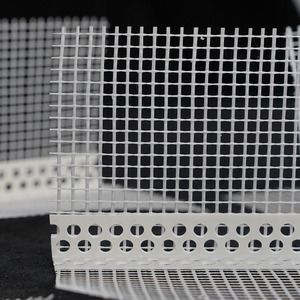 Vente chaude, bonne qualité, cornières en PVC avec filet en fibre de verre pour la finition des cloisons sèches et la protection des coins - Product Image 1
