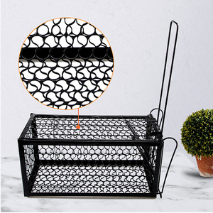 Trappola per topi a gabbia per roditore per il controllo degli animali esca per la cattura di criceti umano da riproduzione di topo per animali domestici - Product Image 4