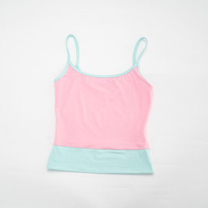Viviblook Q26TP052 Chaleco de Verano para Mujer, Sexy, sin Mangas, con Bloques de Color, Top para Damas - Product Image 6