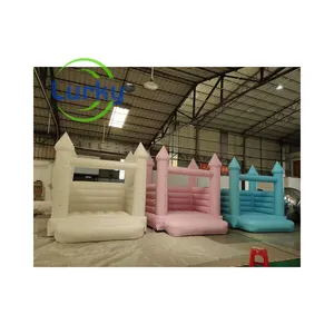 Outdoor Inflatable Bounce House Inflatable Wedding Bouncer Kids Birthday Party Jumping Bed