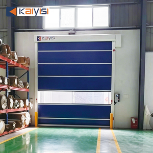 Puerta Enrollable de PVC de Alta Velocidad, Apertura Automática de Alta Frecuencia, Puerta Enrollable para Fábricas, Almacenes y Cuartos Limpios - Product Image 4