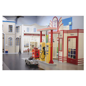 Équipement <span class=keywords><strong>de</strong></span> terrain <span class=keywords><strong>de</strong></span> jeu d'intérieur <span class=keywords><strong>de</strong></span> <span class=keywords><strong>maison</strong></span> <span class=keywords><strong>de</strong></span> jeu <span class=keywords><strong>de</strong></span> rôle en bois d'enfants faits sur commande d'affaires commerciales - Product Image 3