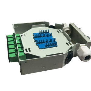 Boîtier de raccordement à fibre optique monté sur rail DIN ODF-Options de connecteur SC/UPC/<span class=keywords><strong>APC</strong></span> à 6 ports - Product Image 6
