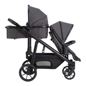 Brightbebe đôi ô Trọng lượng nhẹ đôi xe đẩy cho trẻ sơ sinh & Toddler nhỏ gọn dễ dàng gấp với có thể điều chỉnh tán - Product Image 1