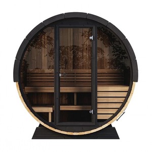 <span class=keywords><strong>Sauna</strong></span> en verre pour jardin, capacité 6-8 personnes - Product Image 2