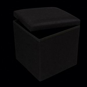 Modern <b>Stool</b> Living Room Furniture <b>Storage</b> Box Fabric Stainless Steel Bamboo Highest Quality Sample Available <b>Stools</b> Counter - Product Image 3