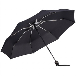 Parapluie compact 4 plis à ouverture et fermeture automatiques, parapluie de voyage léger, <span class=keywords><strong>parasol</strong></span> pliant 43'' à 8 baleines pour femme - Product Image 2
