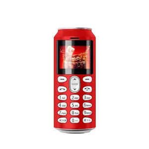 BM666 Can Shape Mini Mobile Feature Phone Card Phone With Camera Multiple Language Dual Sim Card Original Mobile Phone