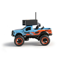 Vente en gros 6407-C Wifi HD Transmission d'images 1/64 Télécommande Big Foot Rc Voiture tout-terrain avec caméra et lumière LED