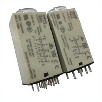 Relay Kontak Elevator H3Y-4-C dengan Waktu Tunda Daya Aktif 14-pin 24VDC, Modul Relay Saklar Timer, Suku Cadang Lift, Suku Cadang Elevator