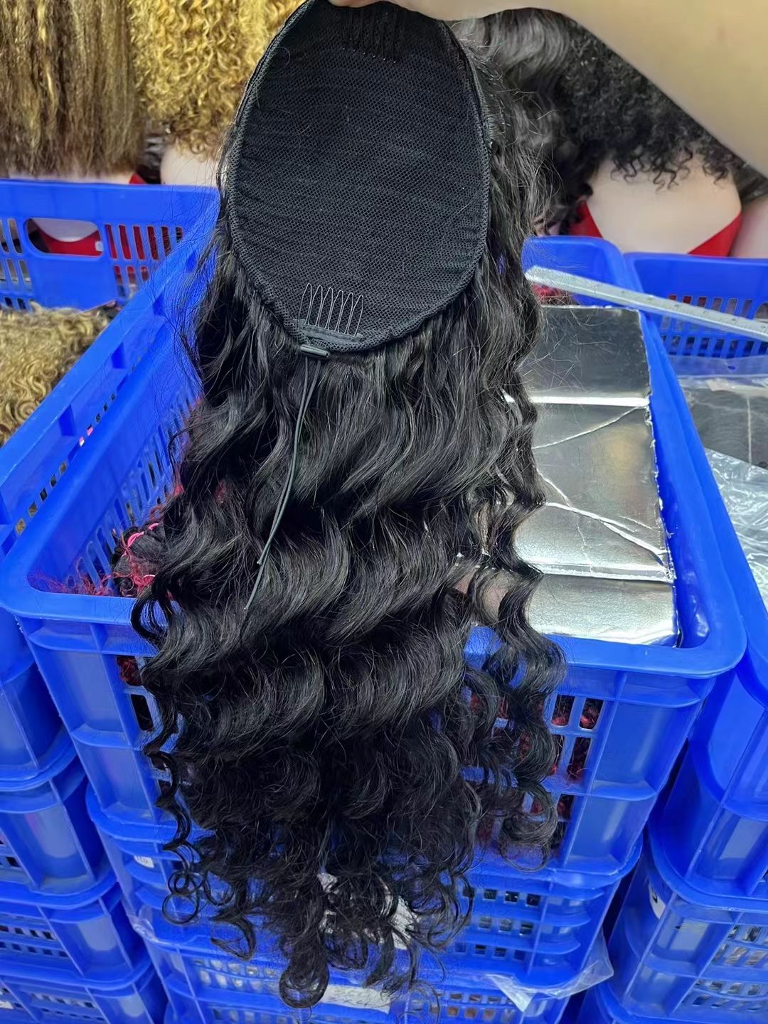 Drawstring-Deep wave