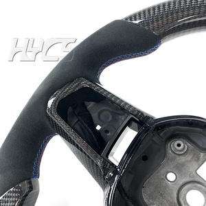 Volante de Fibra de Carbono para <span class=keywords><strong>Interior</strong></span> de Coche, Compatible con <span class=keywords><strong>BMW</strong></span> Serie 5 G20 G28 G22 G29 G80 G30 G31 G32 G38 G11 G12 - Product Image 5