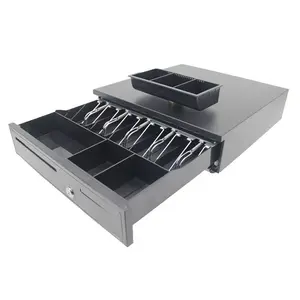 5 Bill 5 Coin Automatic Portable Metal Cash Register Drawer For POS System