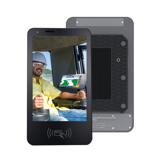 OEM RK80 Industrial Android Tablet 1000nits Long Range RFID Reader Panel PC Barcode Scanner Monitor Vehicle Drop-Proof MTK 6GB