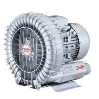 Pompe à air industrielle à vortex haute pression électrique AC 380V 50Hz 370W/0,5HP avec boîtier en aluminium certifiée CE pour utilisation en ventilation