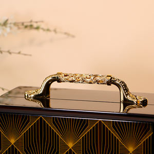 공장-직접 맞춤형 고급 직사각형 목재 보관함 우아한 목재 와인 디스플레이 및 보관 케이스 - Product Image 3