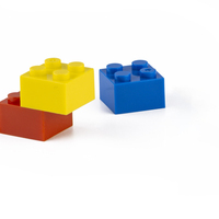 Briques standard 2x2 3003 ABS, blocs de construction multicolores, pièces de rechange DIY MOC pour l'assemblage de modèles