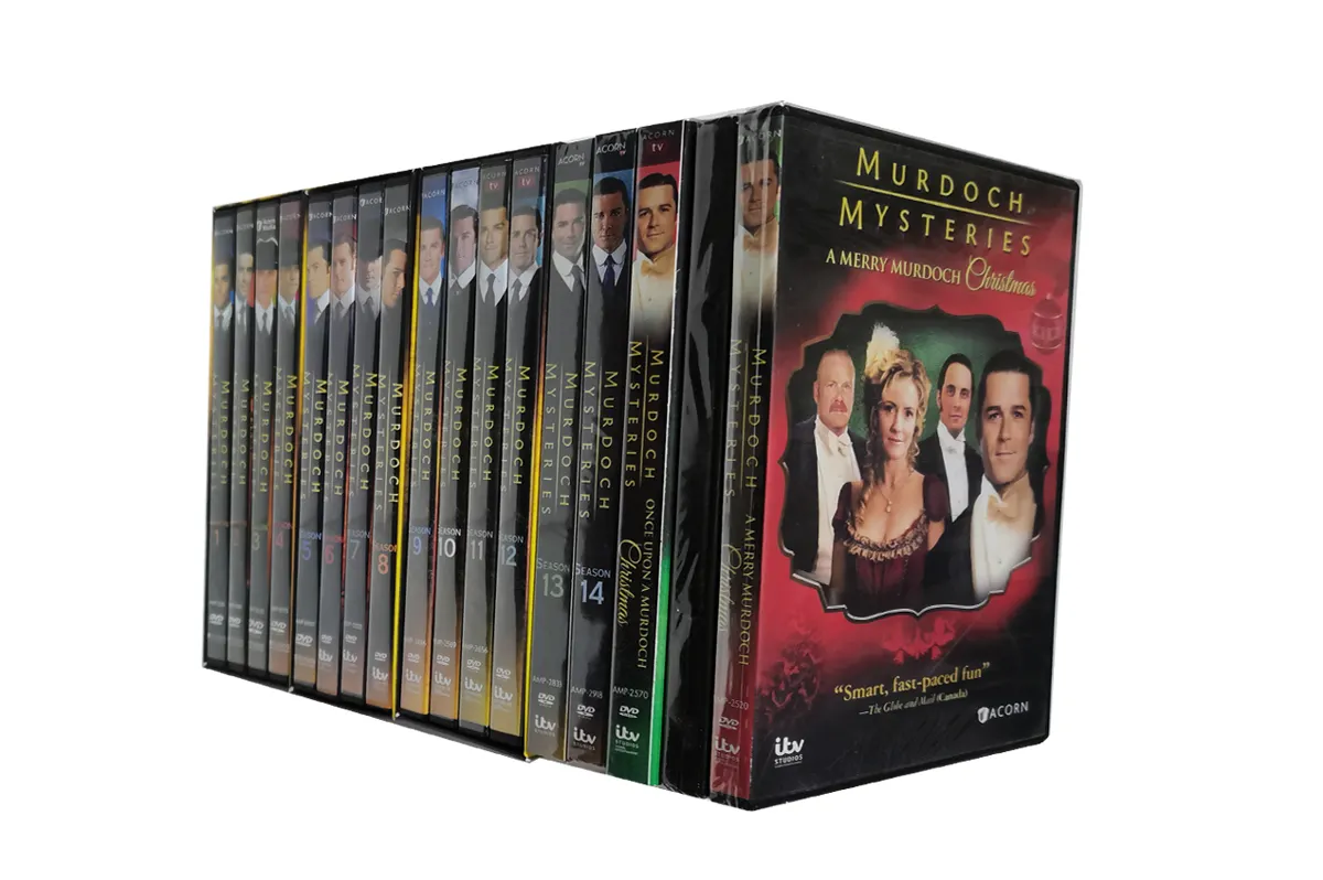 Mysteries gizemler sezon 1-15 + 3 filmler 70 diskler fabrika toptan DVD filmleri TV serisi karikatür bölge 1 DVD ücretsiz kargo