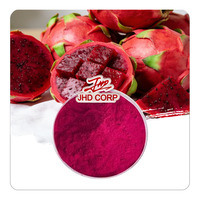Gedroogd rode drakenfruitpoeder, voedingskwaliteit, rode pitaya fruitpoeder voor dranken