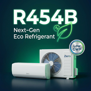 Zero 208-230V 60Hz <b>Mini</b> Split AC Wall Mounted 12000 BTU 21.6 SEER2 R454B Heating and Cooling <b>Air</b> <b>Conditioner</b> Premium Energy Perf - Product Image 1
