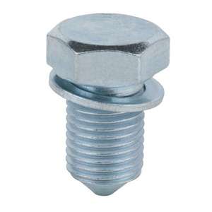 KS TOOLS-Tapón de drenaje de cárter de aceite 430,0027, hexágono externo 19mm, M14x1,5x17,5mm, paquete de 1 - Product Image 1