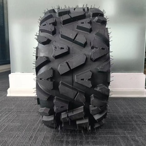 Alta fiabilidad 25x8-<span class=keywords><strong>12</strong></span> 25x10-<span class=keywords><strong>12</strong></span> 25x11x10 25x12-<span class=keywords><strong>10</strong></span> <span class=keywords><strong>ATV</strong></span> <span class=keywords><strong>ruedas</strong></span> todoterreno resistentes al desgaste neumáticos sin cámara - Product Image 1