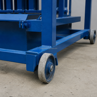 Machine automatique de fabrication de blocs de béton à pression hydraulique avec roulement moteur et engrenage pour pavés creux à haute efficacité
