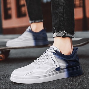 Zapatos Deportivos para Hombre de Alta Calidad, Casuales, para Tenis, Entrenamiento, Antideslizantes, para Correr, Caminar, Cómodos, con Diseño de Cordones, Parte Superior de PU - Product Image 1