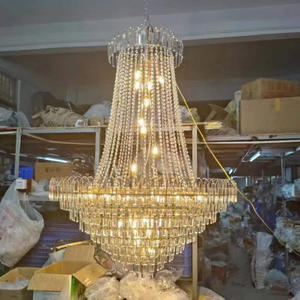 Lámparas de decoración de lujo para bodas LANJO, candelabro de cristal acrílico, luces de decoración para fiestas en casa, eventos y escenarios. - Product Image 6