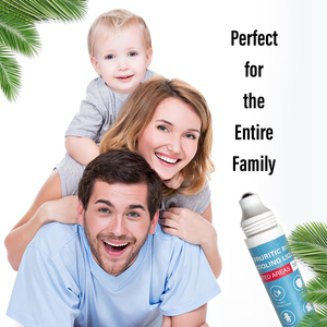 Glantu Fórmula para exteriores Aceite esencial natural Sin DEET Alivio de la picazón 20ml Mosquito después de la picadura Roll on Liquid - Product Image 5