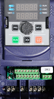 Entraînement à courant alternatif à vitesse variable de 2.2KW monophasé/triphasé avec pilotes de fréquence 220V/380V pour moteurs puissance nominale de 2.2KW