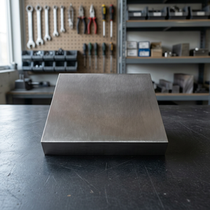 Bloc de travail irrégulier en acier inoxydable 8" x 8" x 2" pour la fabrication de bijoux, outils, équipements, fabrication de moules, services de fabrication d'échantillons - Product Image 5