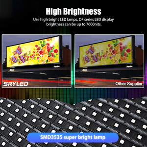 Pantalla LED Publicitaria de Alta Luminosidad, Impermeable, P10, para Exteriores, Aeropuertos, Estaciones, Carreteras, Video Wall - Product Image 3