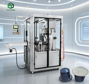 Machine de remplissage et de scellage de tasses à café tout-en-un pour Nespresso, K-Cup, Dolce Gusto, <span class=keywords><strong>Lavazza</strong></span> et tasses Snap-lid - Product Image 1