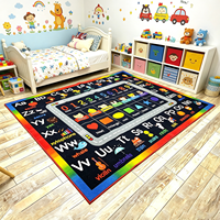 Tapis de jeu extra large pour enfants, tapis de sol rembourré surdimensionné, tapis doux antidérapant pour la salle de jeux des tout-petits, la salle de jeux, la salle familiale