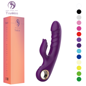 Dudak Titreşimli Yetişkin Seks Oyuncağı 10 Titreşim Modu 5 Frekans Ayarlanabilir Çift Titreşim USB Şarj Edilebilir Silikon/ABS Malzemeler - Product Image 1