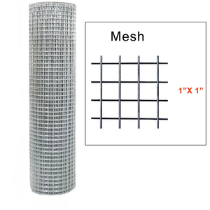 <span class=keywords><strong>Grillage</strong></span> soudé 1 pouce, galvanisé à chaud / acier inoxydable 304, maille 1'' x 1'', fil de 1,0 mm à 2,5 mm - Product Image 3