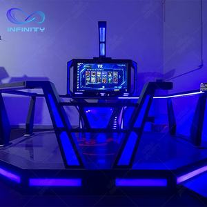 Nouvelle conception Machine de jeu réalité virtuelle espace marche Vr équipement de jeu plate-forme debout avec <span class=keywords><strong>casque</strong></span> Vr - Product Image 6