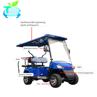 Voiturette de golf électrique chinoise Tarion, mini 4 places, vitesse 35 km/h, propulsion arrière, autonomie 90 km, batterie colloïdale sans entretien, CE