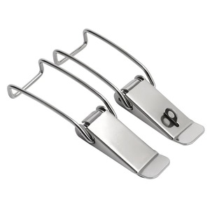 Spring Steel Bar Extended Buckle Metal Hook Latch For Industrial Tools And Toolbox Applications - Product Image 3