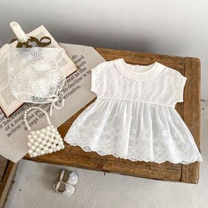 Atasan Rajut Tanpa Lengan Model Patchwork Katun untuk Anak Perempuan, Pakaian Bayi Modis Musim Panas Terbaru dari Engepapa - Product Image 3
