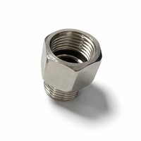 Adaptateur hexagonal en acier inoxydable 304 BSPP BSPT, filetage mâle 1/2 pouce, forgé à froid, robuste, classe 150, surface lisse, raccords de tuyauterie