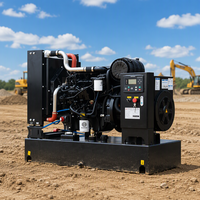 Groupe électrogène diesel Weichai à châssis ouvert et mobile, 30 kW 37,5 kVA 50 Hz/60 Hz, avec démarrage automatique et ATS, à prix abordable
