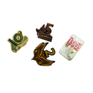 Customized Soft Enamel Olive Branch Lapel <b>Pin</b> <b>Badge</b> Heart Diamond Lamp Bulb Lapel <b>Pin</b> <b>Badge</b> Manufacture - Product Image 4