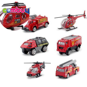 Venta superior de alta calidad aleación diecast modelo mini nuevo vehículo fuego - Product Image 1