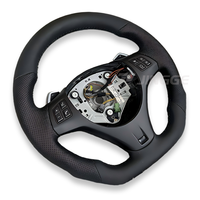 Volant sport racing en cuir perforé carbone pour BMW M3 M5 E92 E60 E63 E64 E70 E80 E90 E91 E71 E70 E72 328i