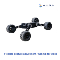 Châssis de Plateforme Modulaire UGV Tout-Terrain AURA TR-C01, Charge Utile de 30 kg, Base Autonome, OEM/ODM pour Applications Extérieures